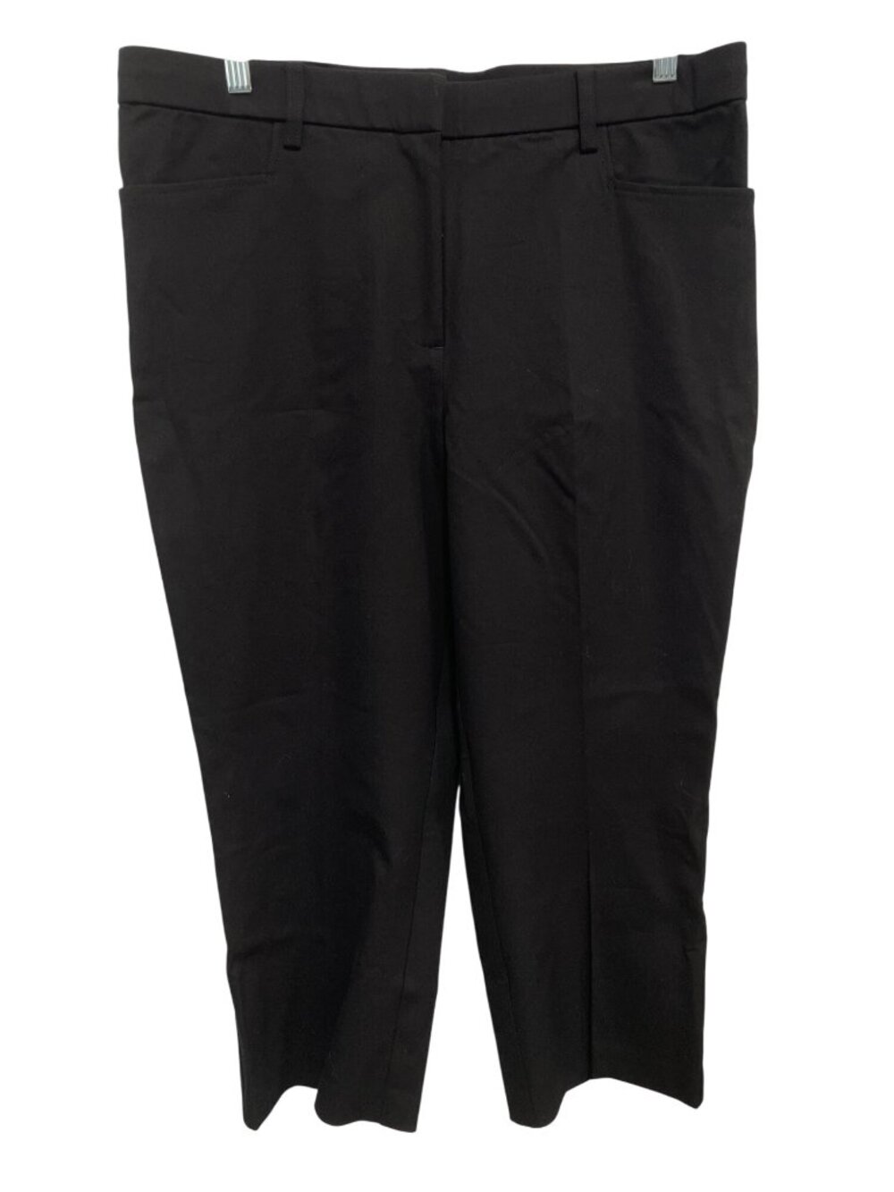 Isaac Mizrahi Live Crop Pants Size 16 Regular 24/7 Stretch Business Casual NEW